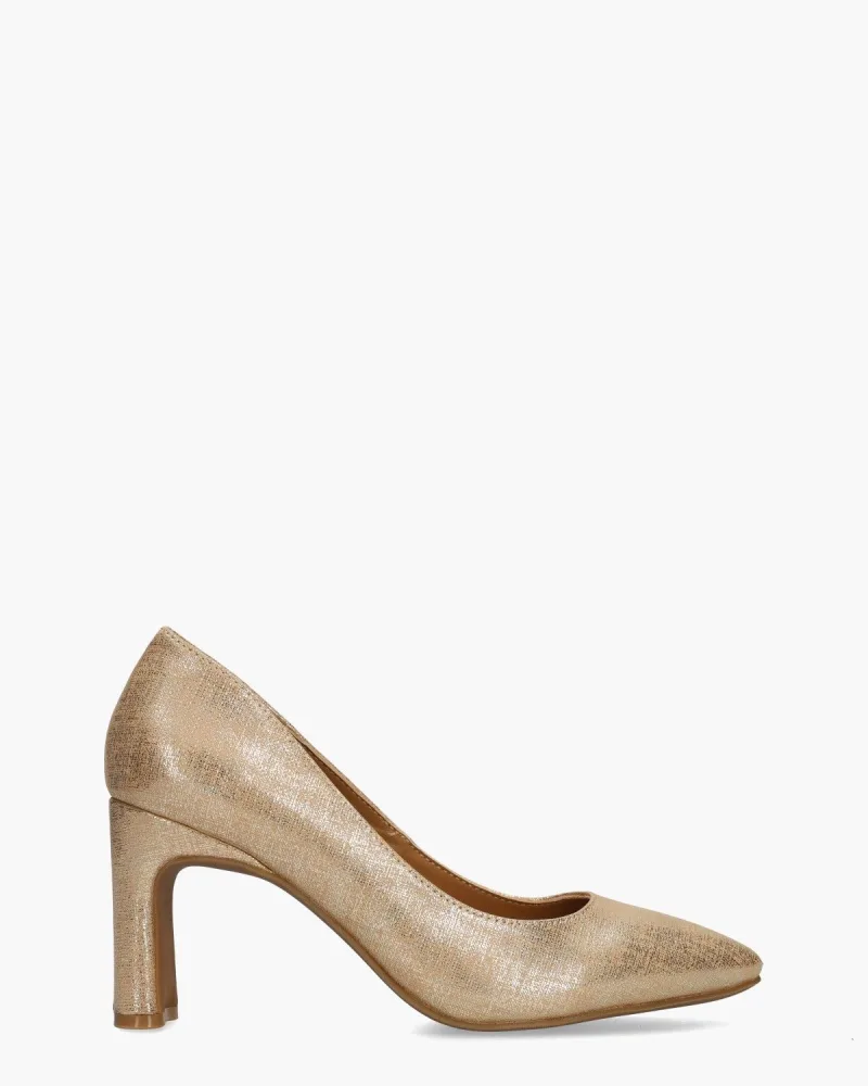Di Lauro Desma, pumps voor dames in goud