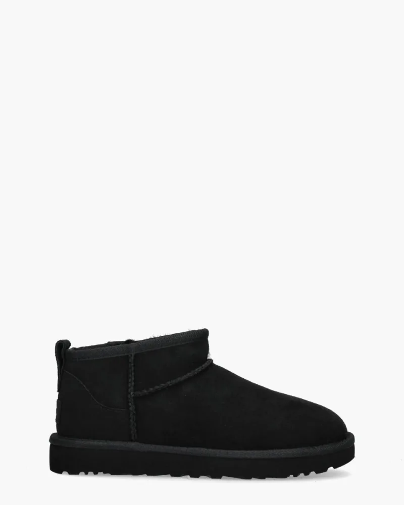 UGG Classic Ultra Mini Boot, enkellaarsjes & boots voor dames in zwart