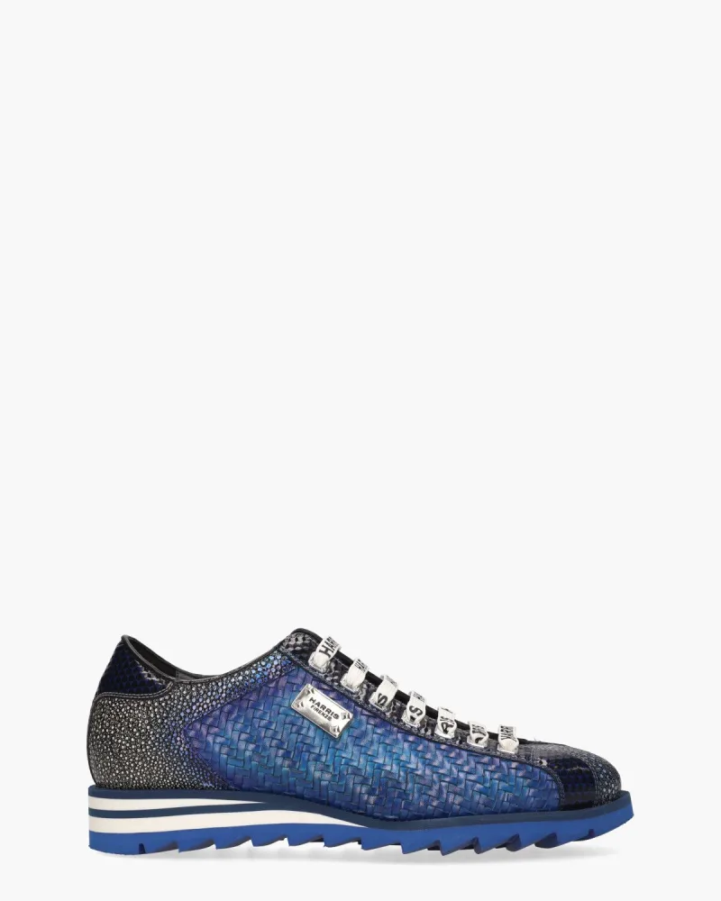 Harris 2817, sneakers voor heren in blauw