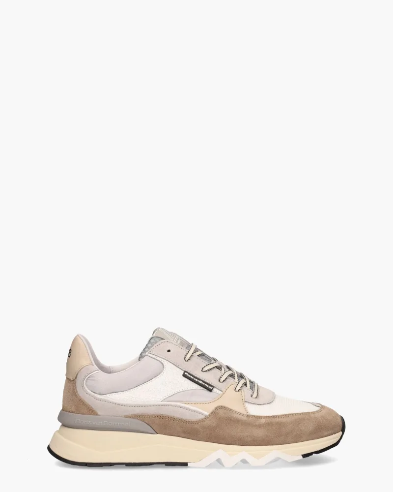 Floris Van Bommel De Zager 07.09, sneakers voor heren in beige