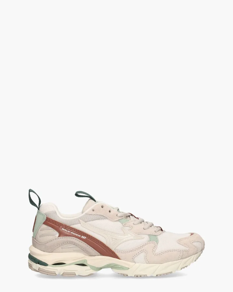 Mizuno Wave Rider 10, sneakers voor heren in beige
