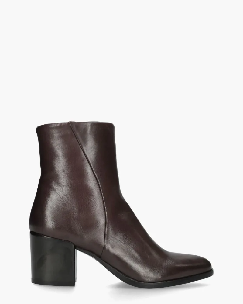 Rossano Bisconti 595-08, enkellaarsjes & boots voor dames in donkerbruin