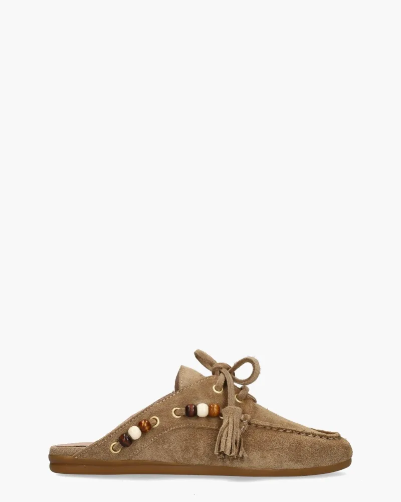 Toral Killian, slippers voor dames in beige