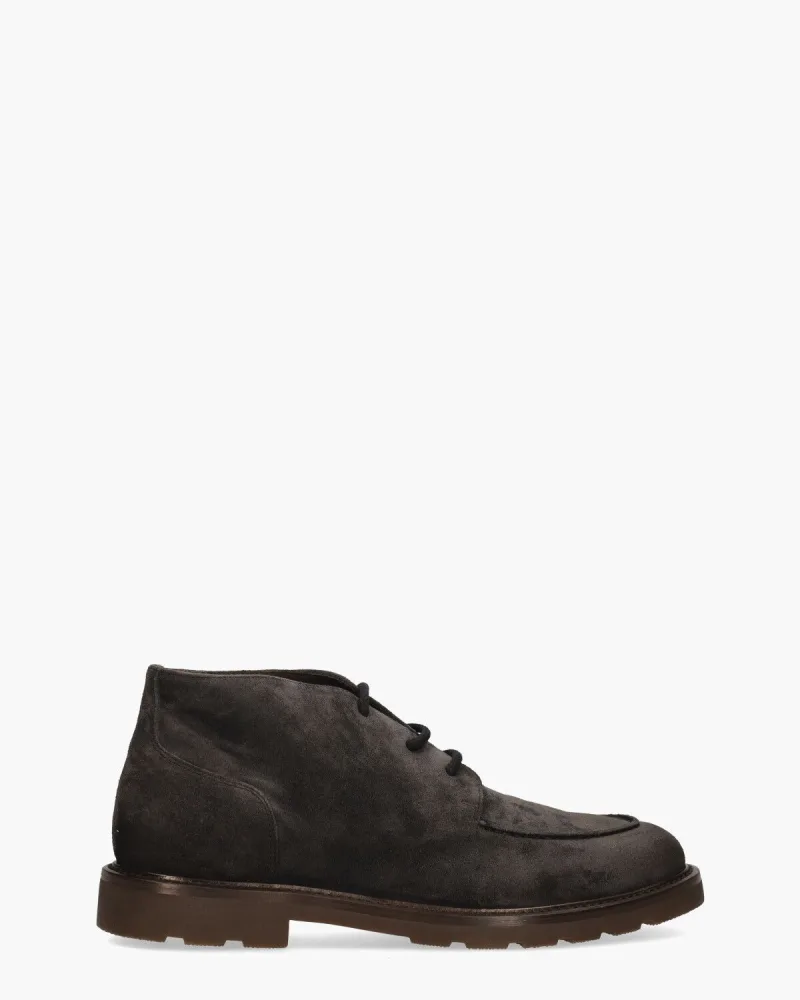 Rossano Bisconti 798-03, enkellaarsjes & boots voor heren in donkergrijs