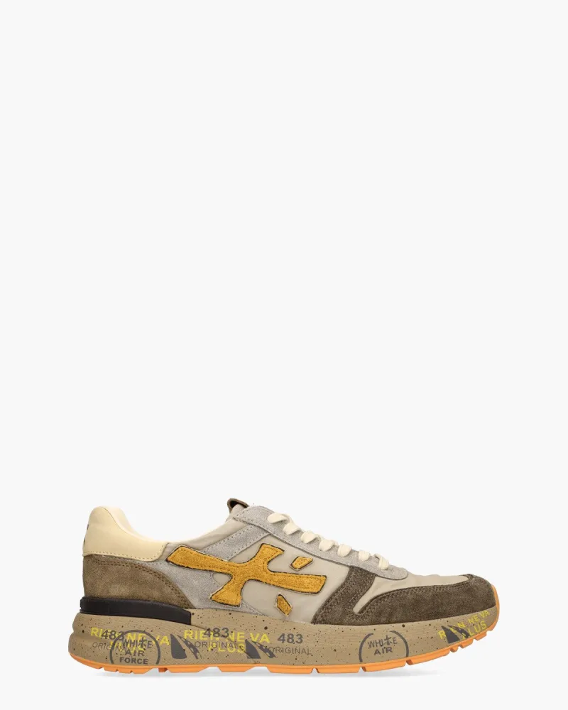 Premiata Mick 7866, sneakers voor heren in grijs