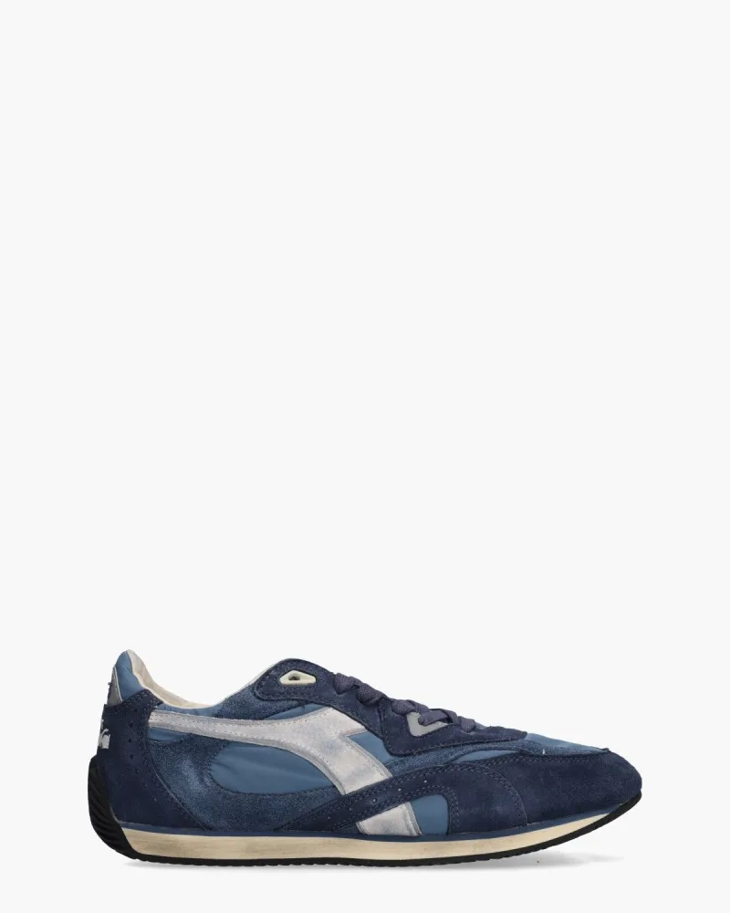 Diadora Heritage Equipe Revenge Nylon Used, sneakers voor heren in blauw