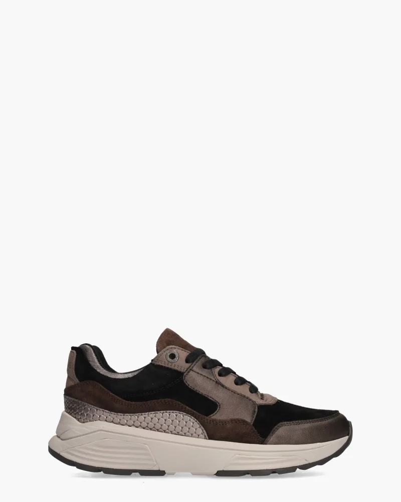 Xsensible Golden Gate, sneakers voor dames in bruin