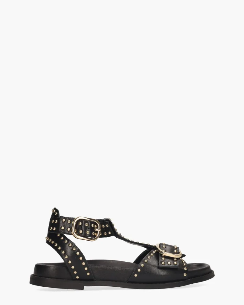 Inuovo D51008, sandalen voor dames in zwart