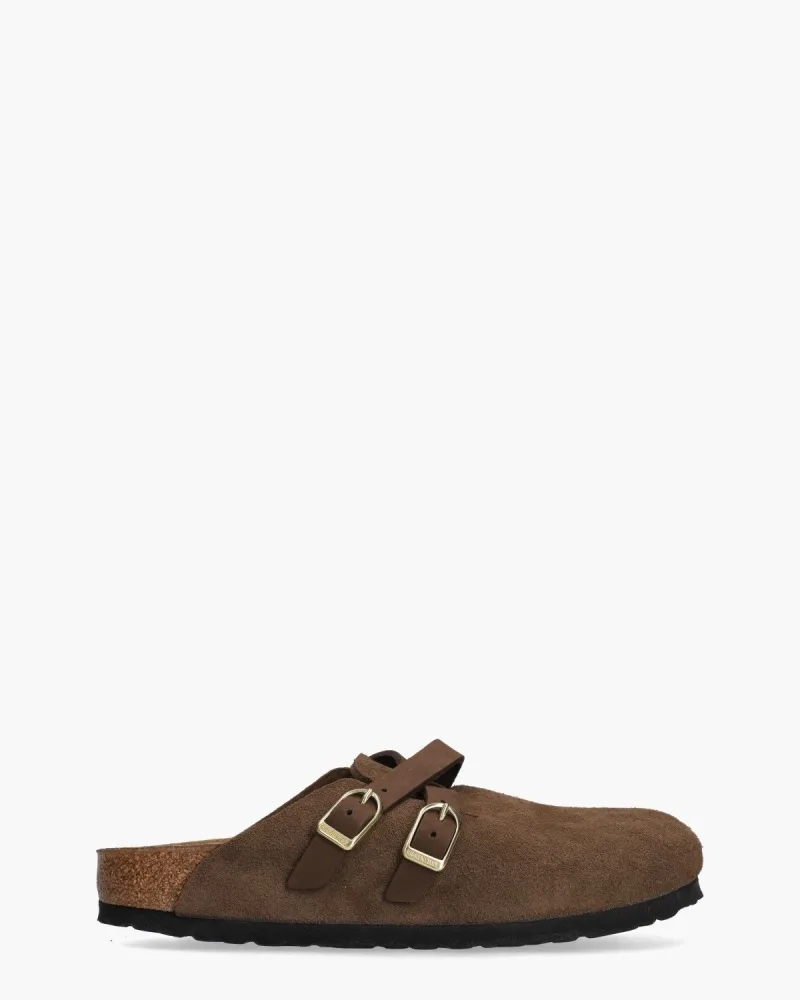 Birkenstock Blair, slippers voor dames in donkerbruin