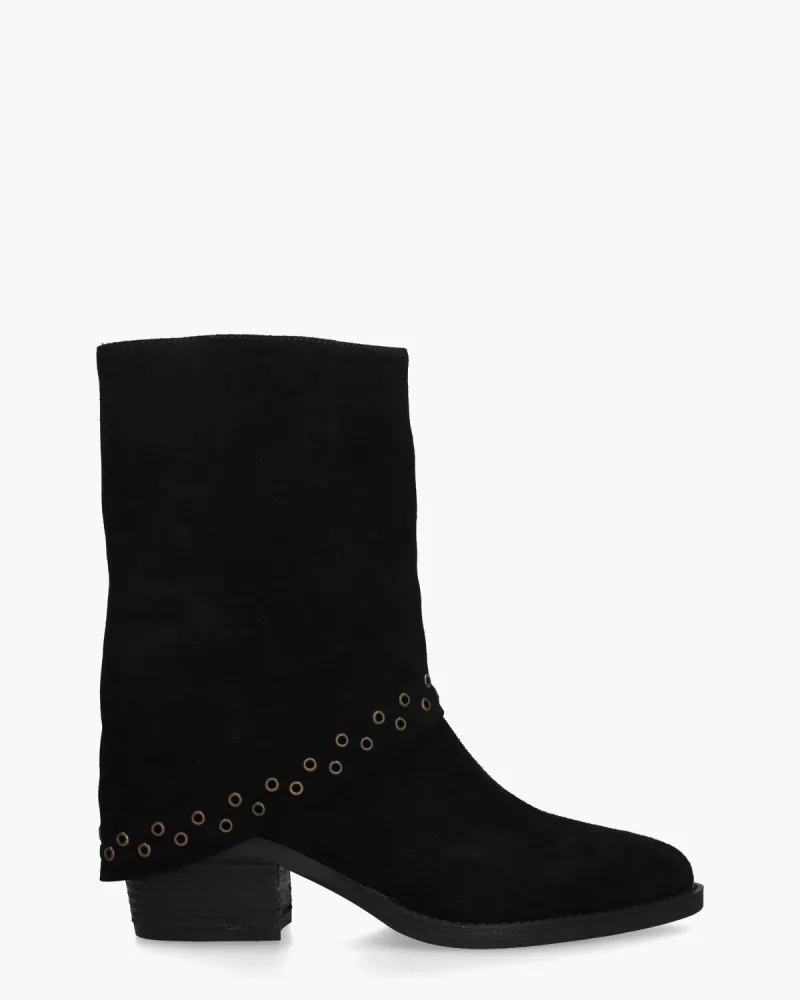 Di Lauro Vivian Ray Domizia, enkellaarsjes & boots voor dames in zwart