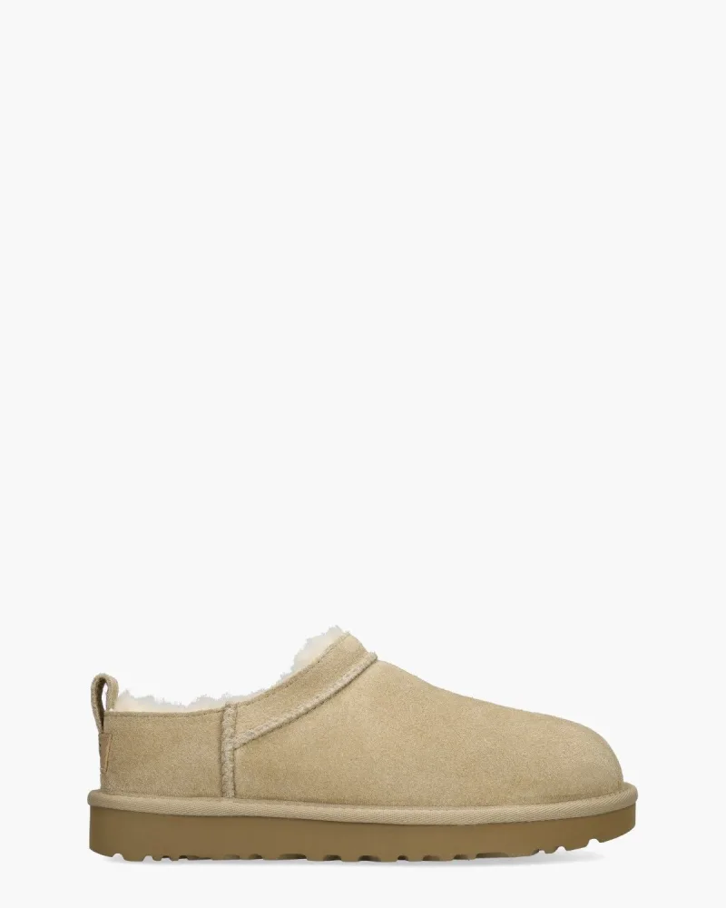 UGG Classic Micro Low Boot, enkellaarsjes & boots voor dames in beige