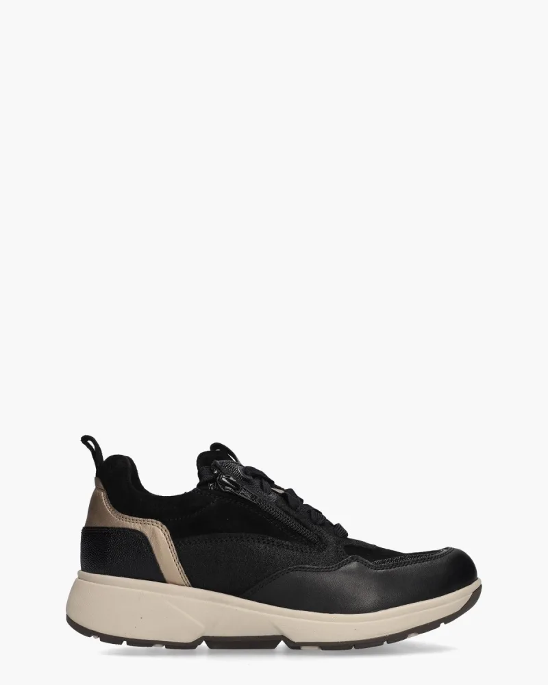 Xsensible Grenoble, schoenen voor dames in zwart
