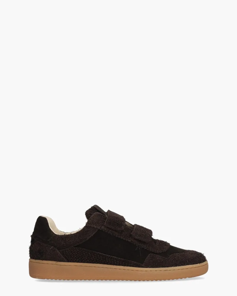 Nubikk Ray Venti, sneakers voor dames in donkerbruin