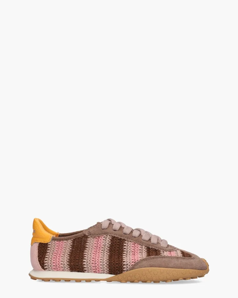 Hoff Bridge Woven, sneakers voor dames in bruin