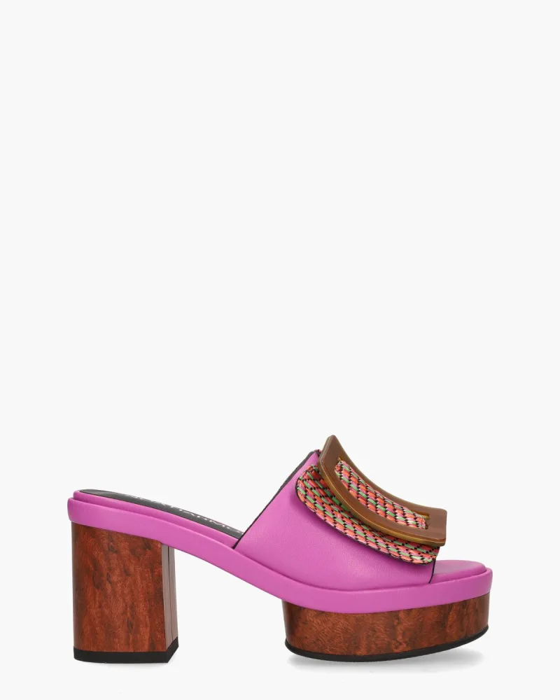 Noa Harmon Guadalupe, slippers voor dames in roze