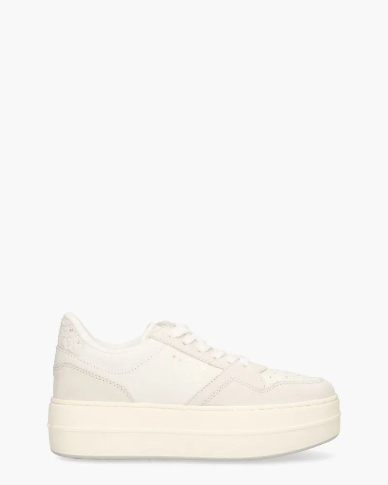 Hogan Skyscraper, sneakers voor dames in wit/off-white