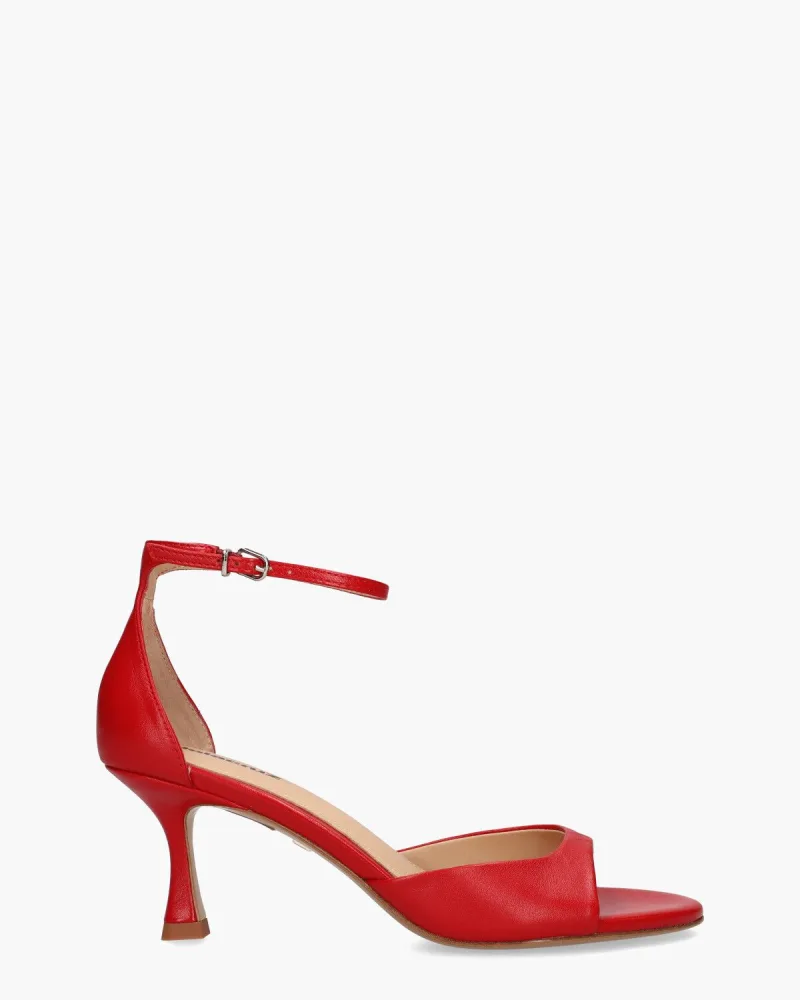 Lola Cruz Petrina, sandalen voor dames in rood