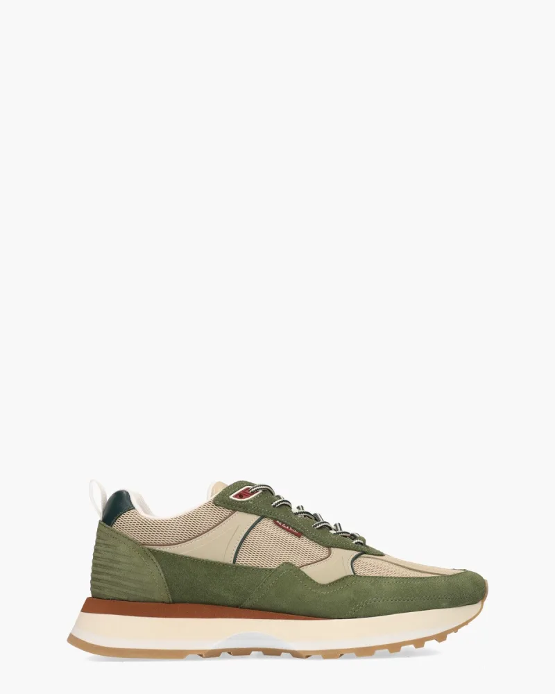Paul Smith Banks, sneakers voor heren in groen/multicolor