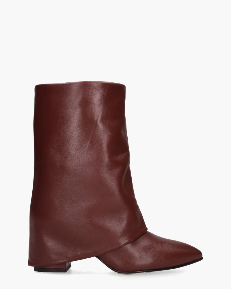 Toral Berta Bordeauxrood, laarzen voor dames in rood