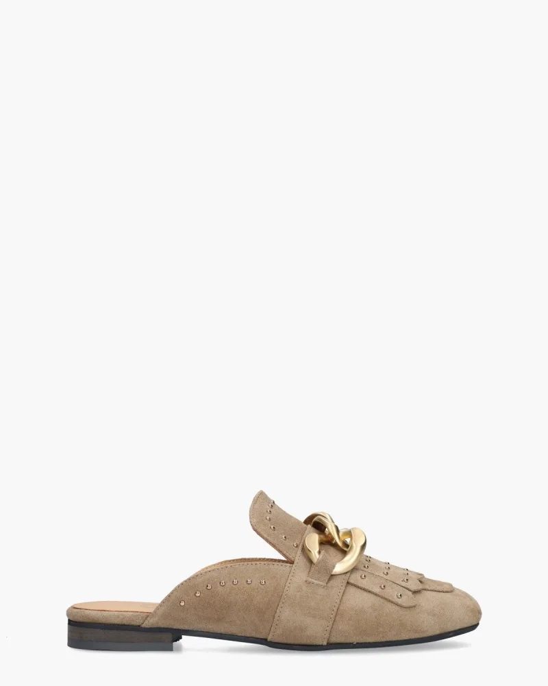 Gioia Wynne, slippers voor dames in beige, foto 2 van 2