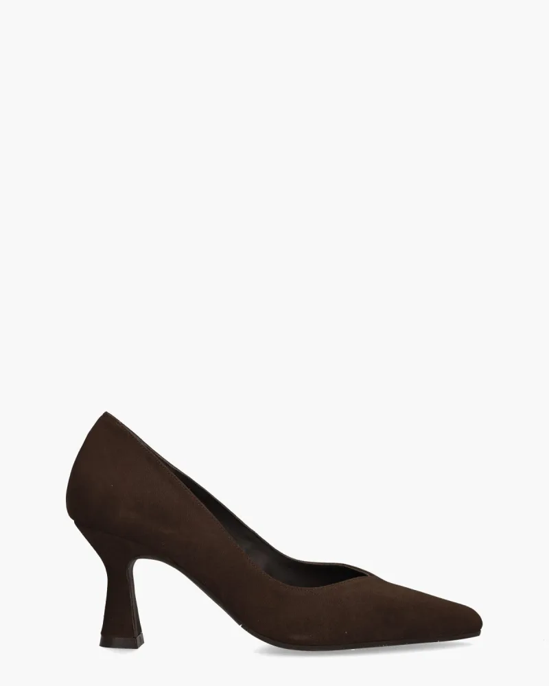 Lodi Goberto, pumps voor dames in donkerbruin