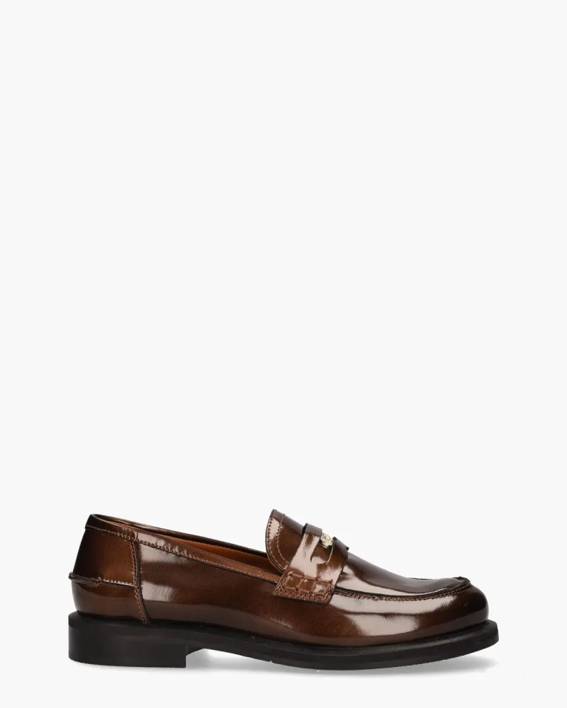 Maripe Maripé Maripé Rina-Ma, instappers & loafers voor dames in brons