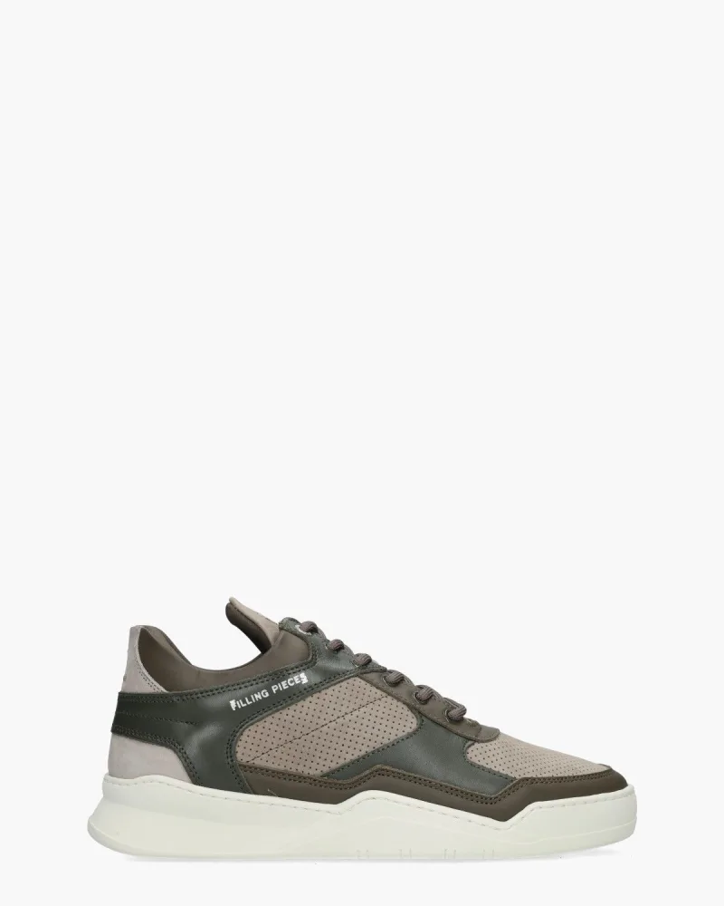 Filling Pieces Low Top Ghost Paneled, sneakers voor heren in bruin