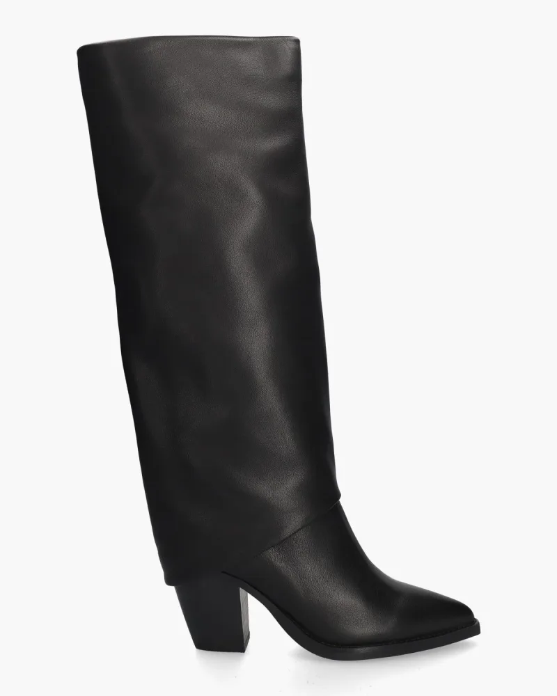 Di Lauro Donata, enkellaarsjes & boots voor dames in zwart