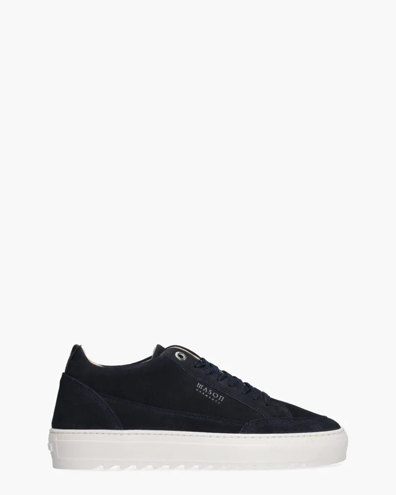 Mason Garments Tia Nativo 1C, sneakers voor heren in blauw