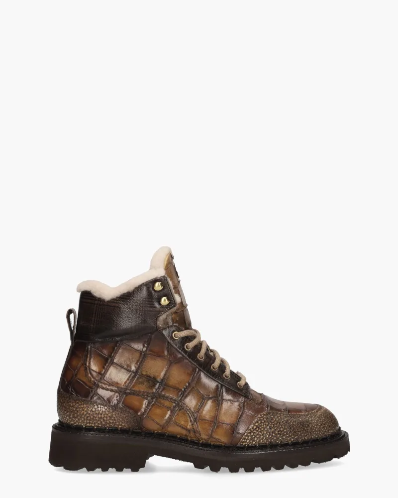 Harris 0714 boots, enkellaarsjes & boots voor heren in bruin