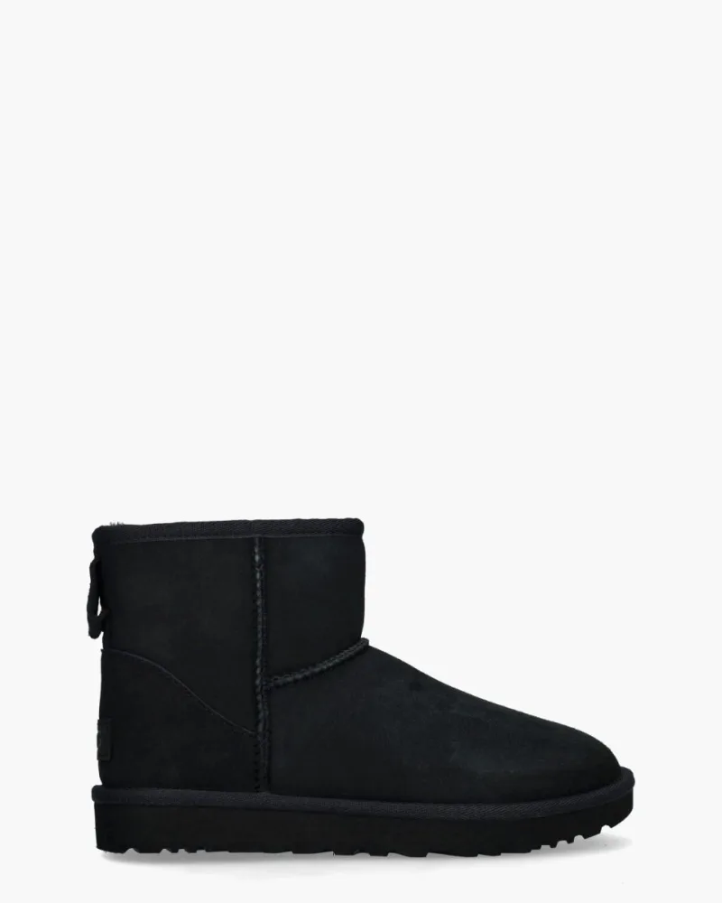 UGG Classic Mini Boot II, enkellaarsjes & boots voor dames in zwart