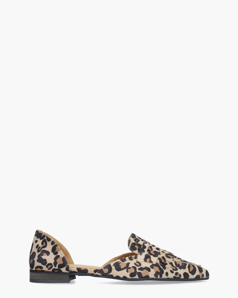 Gioia Zehra, instappers & loafers voor dames in beige