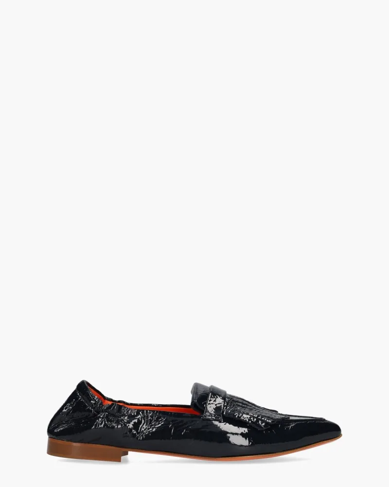 Kroll Wedge 1G, instappers & loafers voor dames in donkerblauw