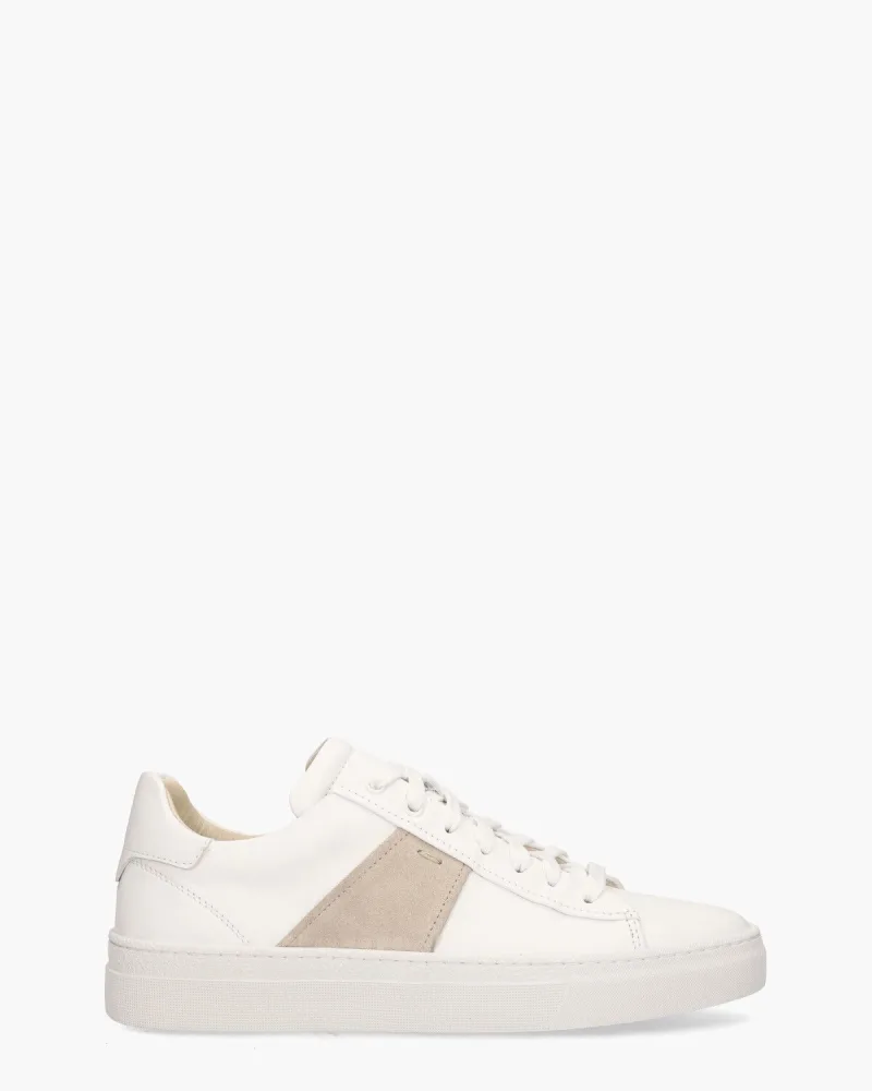 Daniel Kenneth Teun, sneakers voor heren in wit/taupe
