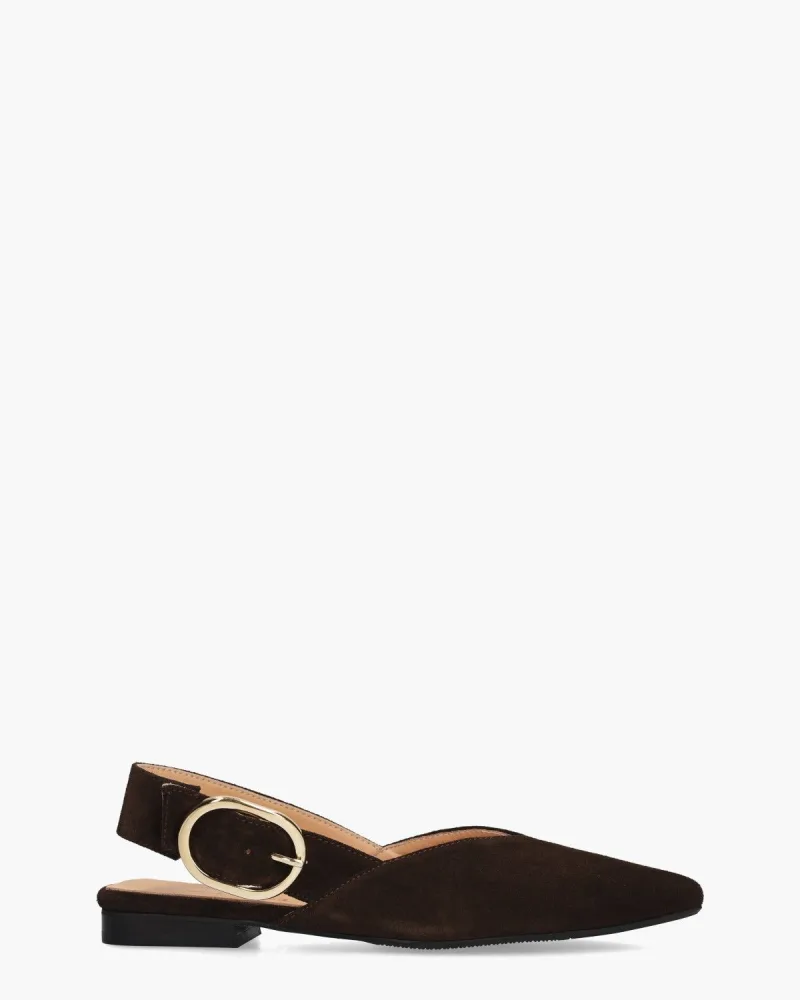 Gioia Aiby, sandalen voor dames in donkerbruin