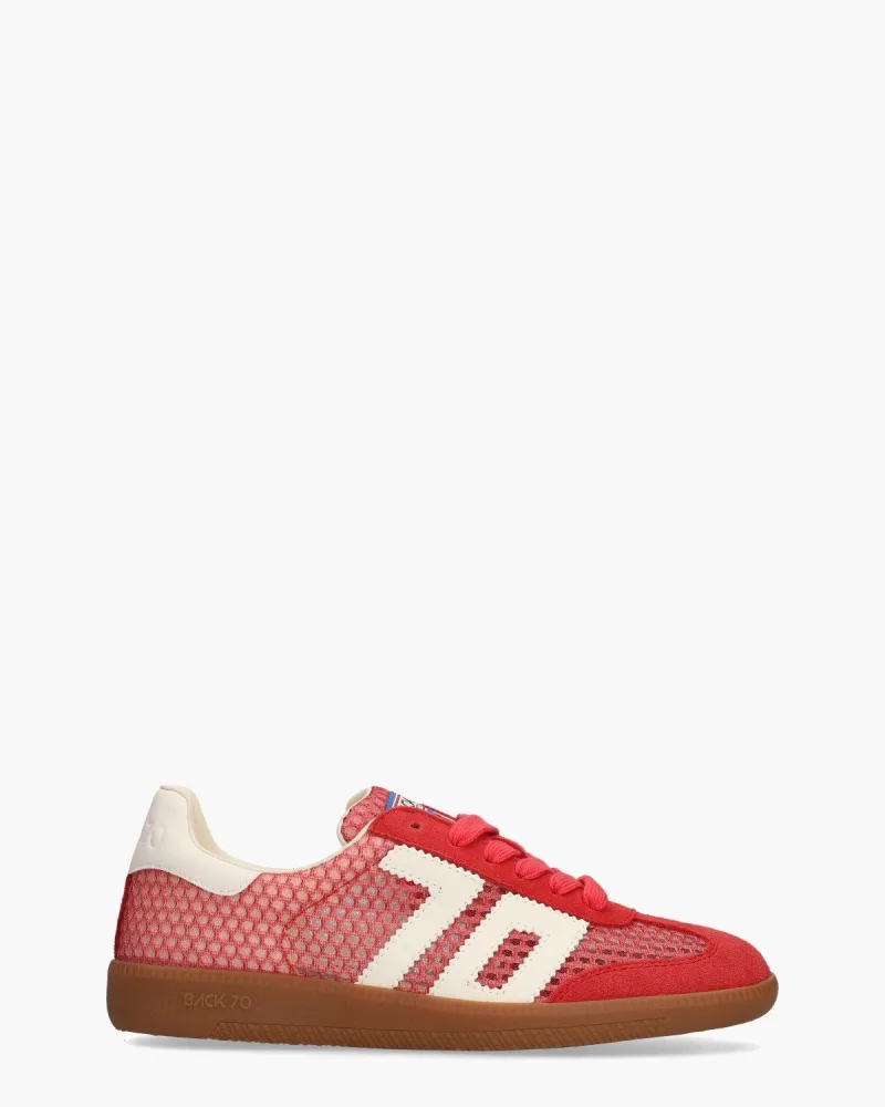 Back 70 Ghost Mesh, sneakers voor dames in rood