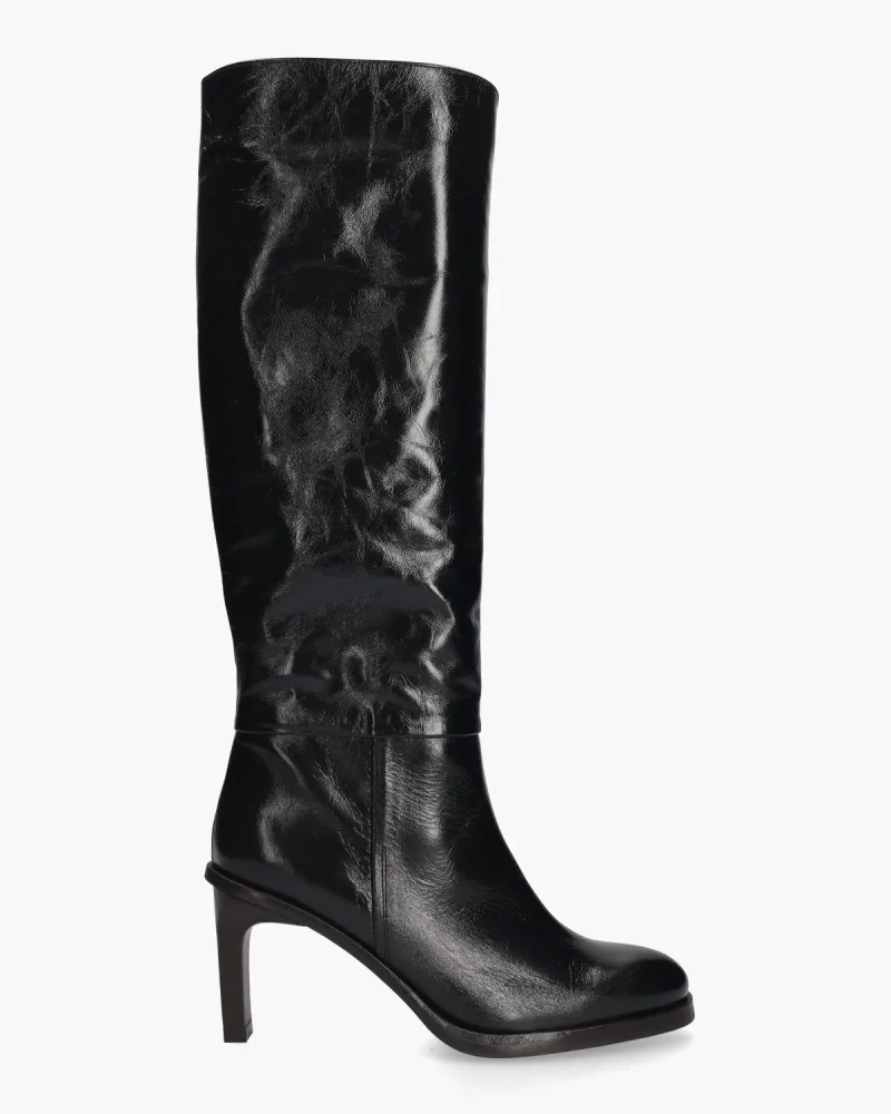 Zinda 3691, enkellaarsjes & boots voor dames in zwart
