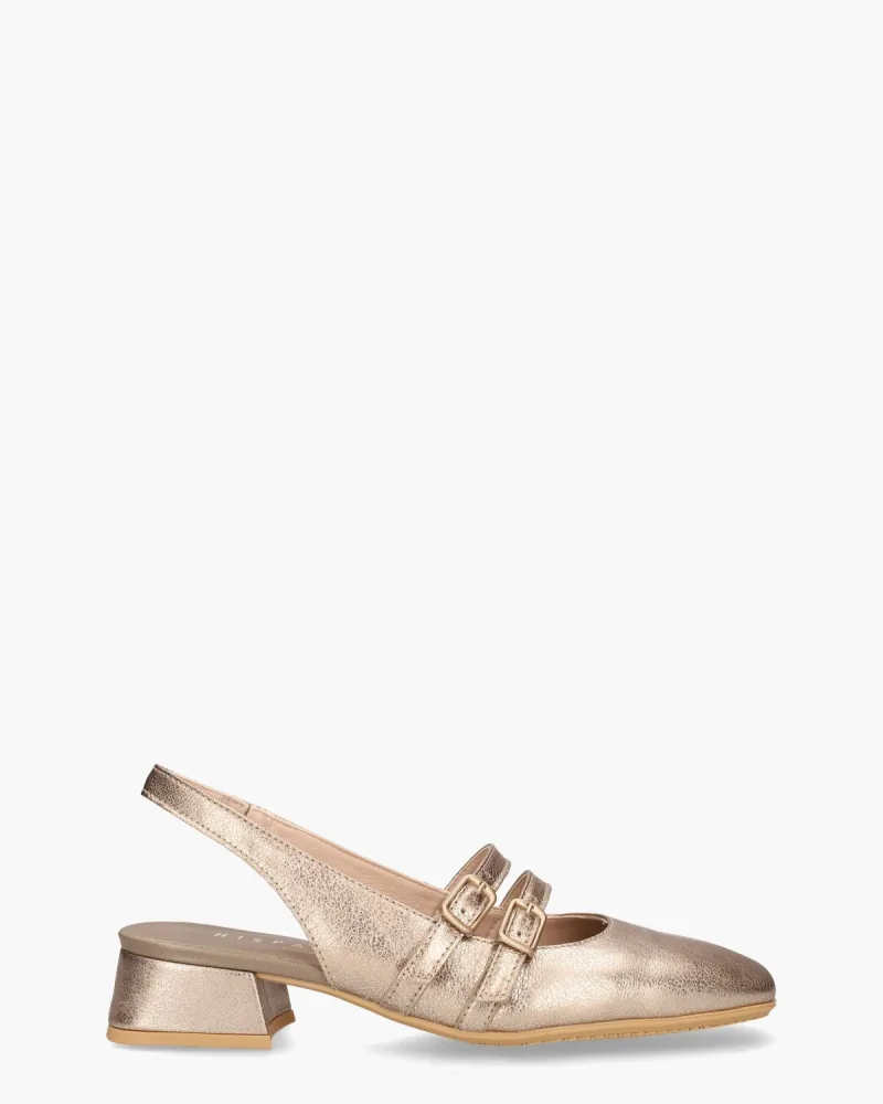 Hispanitas Hispani CHV243346, pumps voor dames in goud