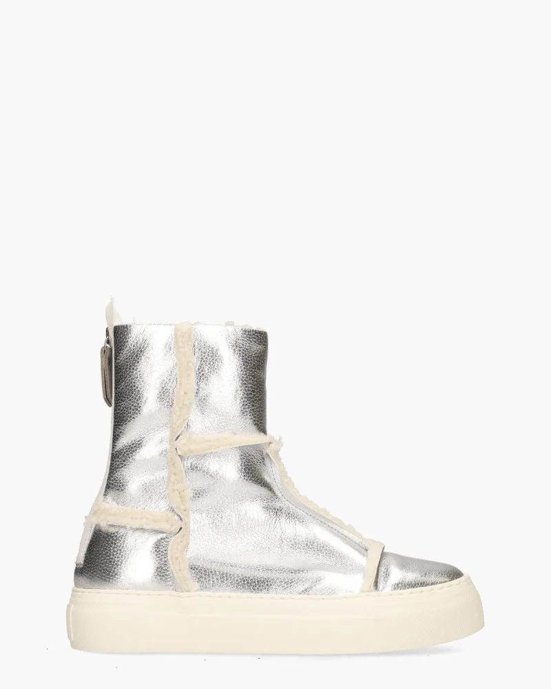 AGL Rosy, enkellaarsjes & boots voor dames in zilver