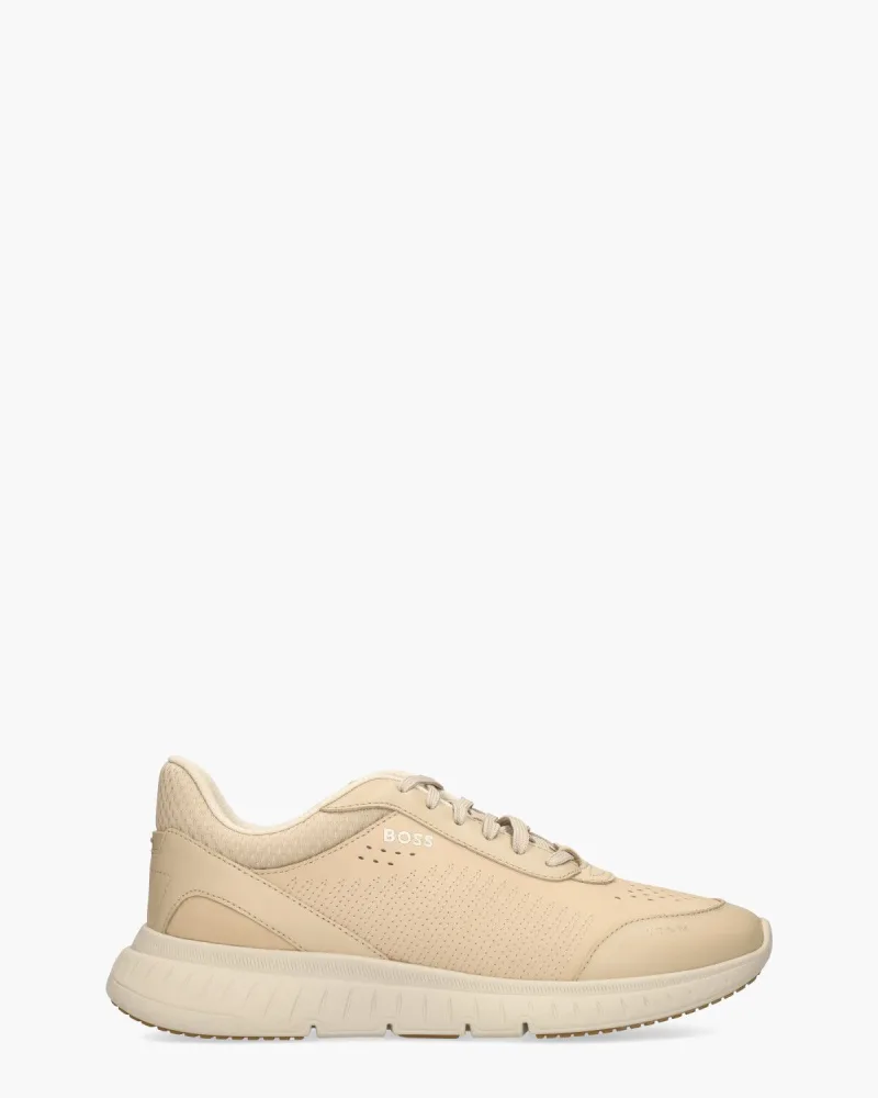 Boss TTNM Light Run, sneakers voor heren in beige