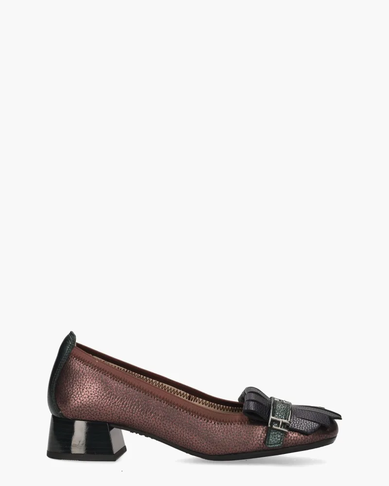 Hispanitas Hispani CHI243668, instappers & loafers voor dames in rood