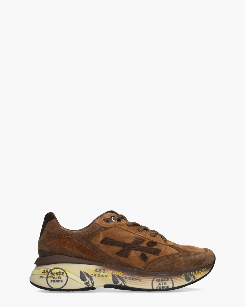 Premiata Moerun 8539, sneakers voor heren in bruin