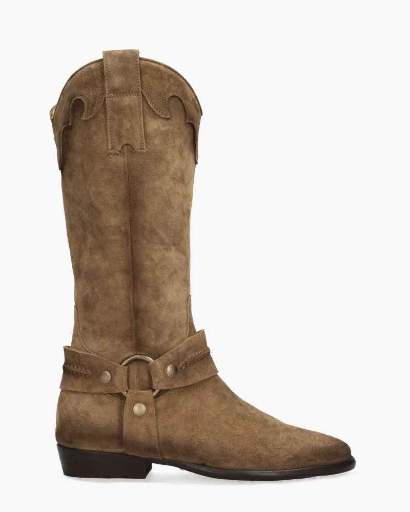 Jo Ghost 5320, enkellaarsjes & boots voor dames in bruin