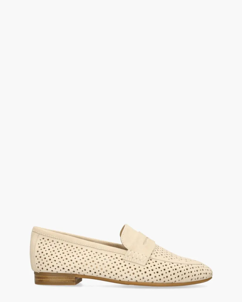 Di Lauro Toska, instappers & loafers voor dames in beige