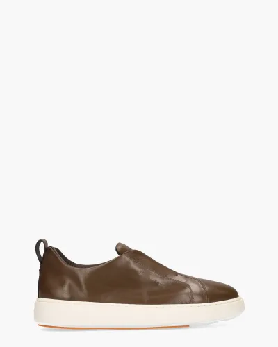 Thema in prijs verlaagd: Santoni 21995, instappers & loafers voor heren in donkerbruin