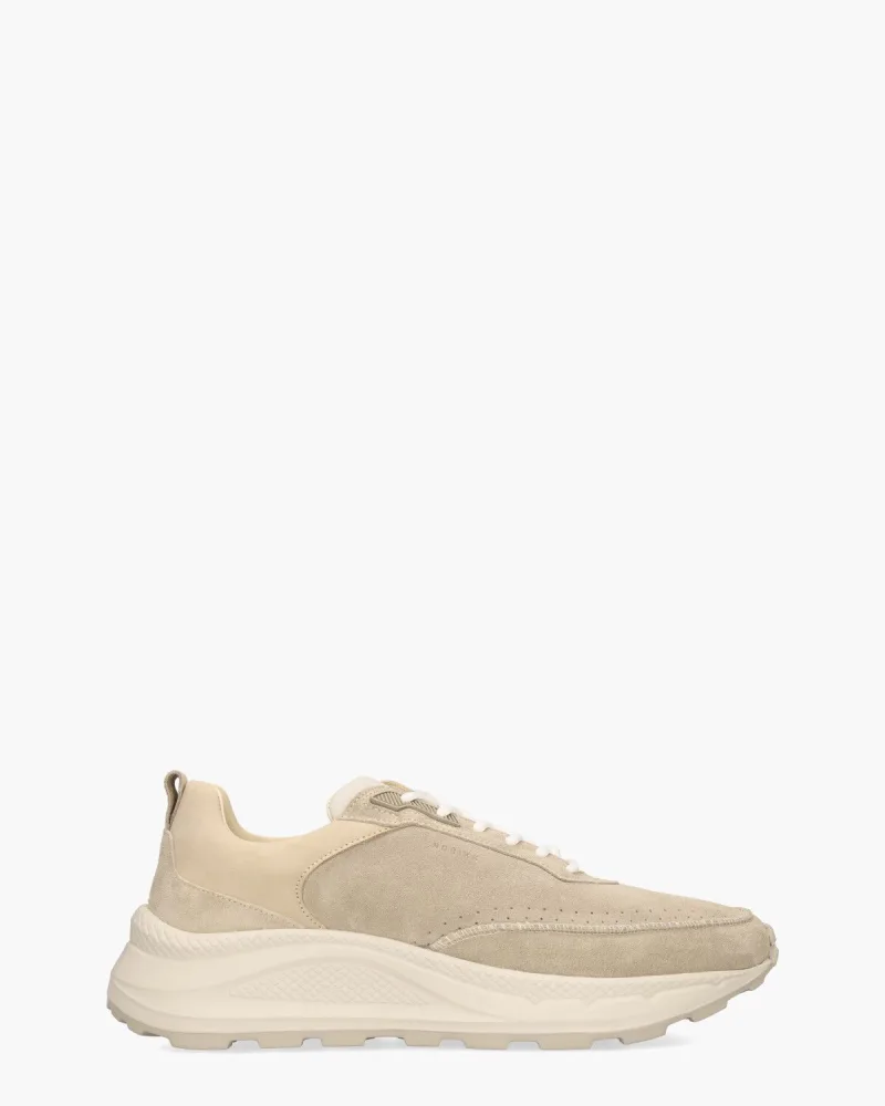 Nubikk Oberon Reese, sneakers voor heren in beige