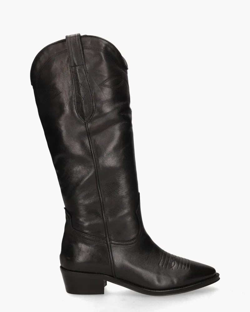 Alpe Cecile 2212, enkellaarsjes & boots voor dames in zwart