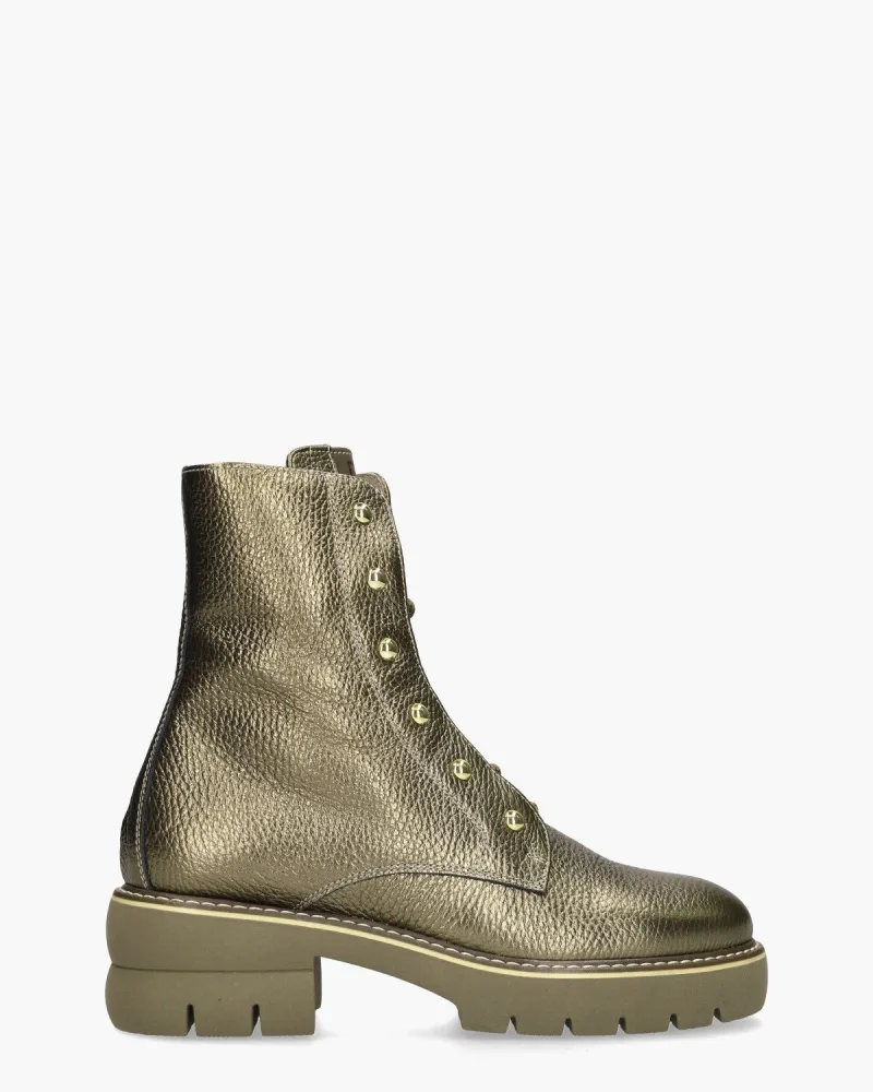 DLSport 6381, enkellaarsjes & boots voor dames in brons