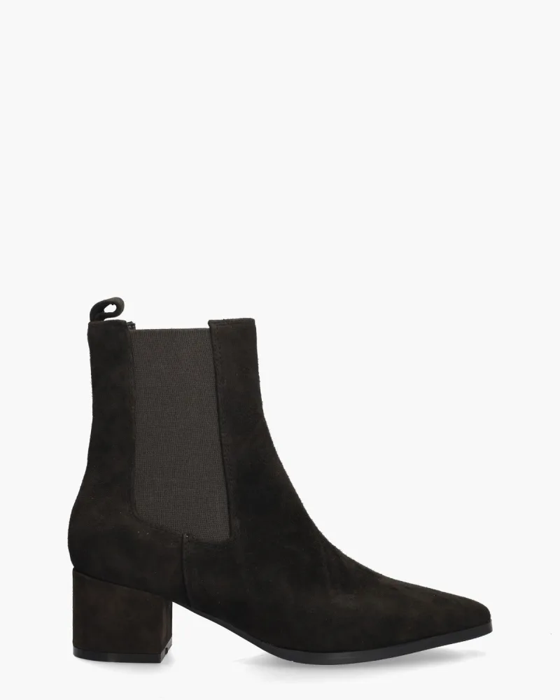 Di Lauro Dalila, enkellaarsjes & boots voor dames in donkergrijs