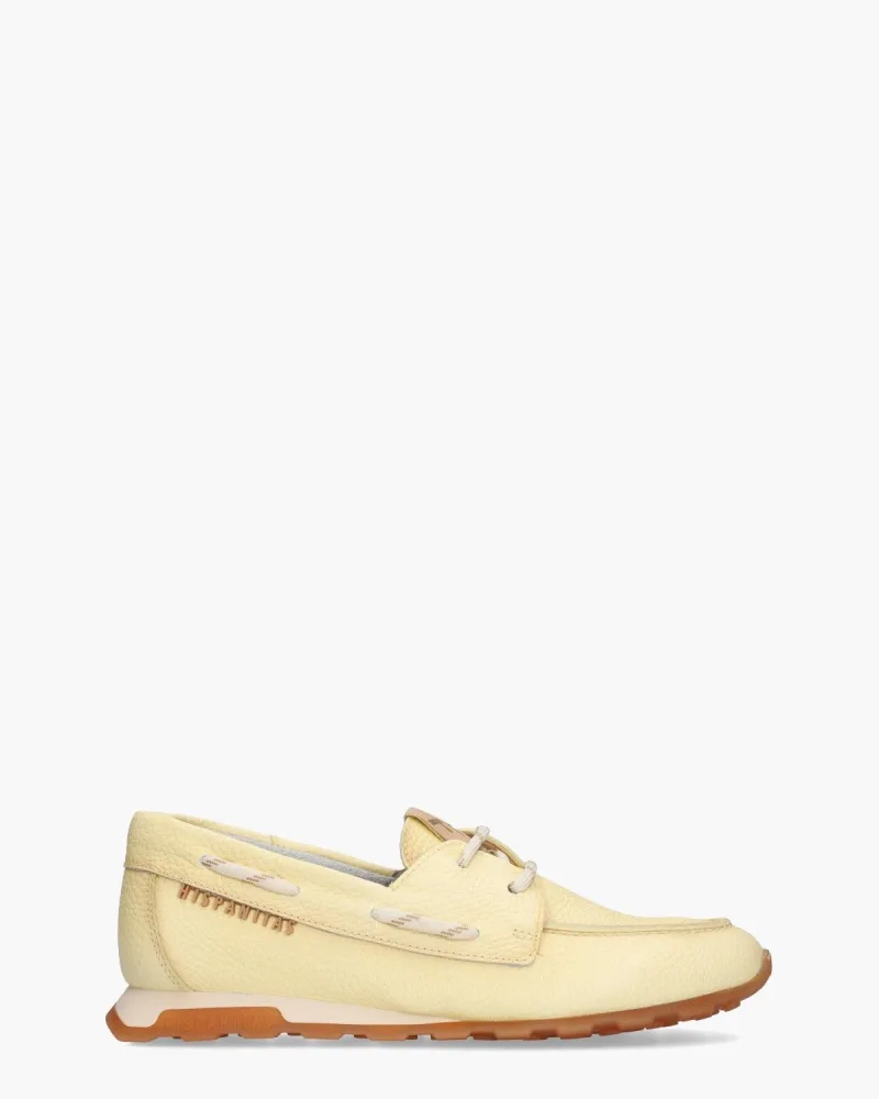 Hispanitas Hispani HV264603 Lichtgeel, veterschoenen voor dames